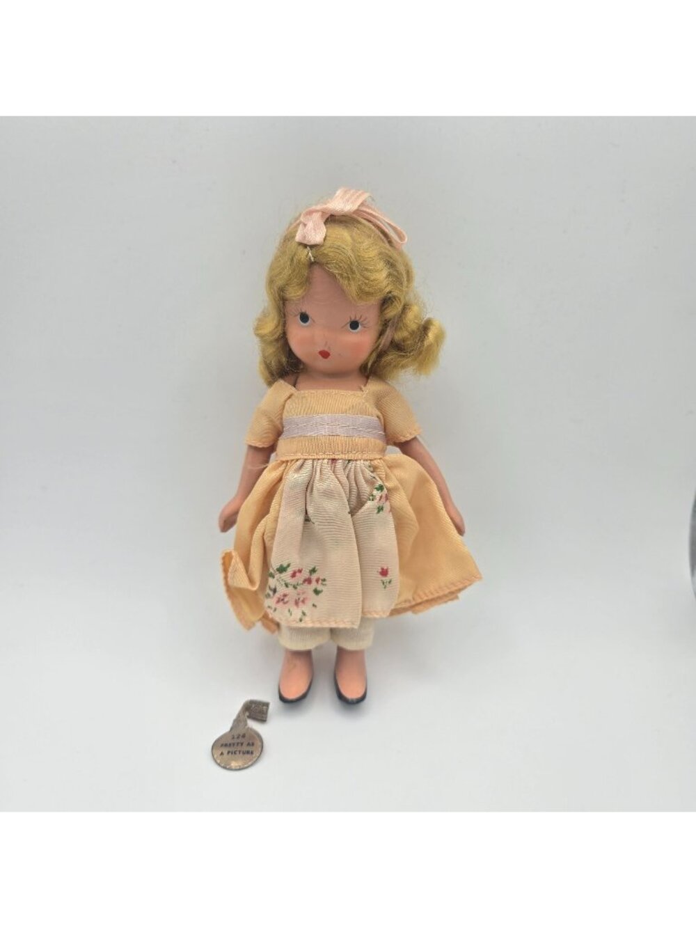 Antique Nancy Ann Story Book Doll Pretty As A Picture 124 Bisque